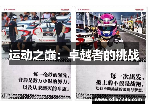 运动之巅：卓越者的挑战